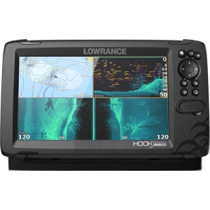 Sonda (plotter) Lowrance Hook Reveal 9 TripleShot