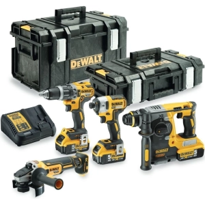 Juego de herramientas eléctricas DeWALT DCK422P3