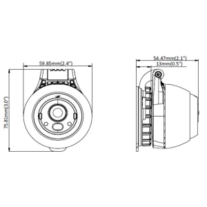 Hikvision DS-2CS58C2T-S/F 2.1 mm