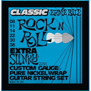 Cadenas Ernie Ball Slinky Pure Nickel Wrap 8-38