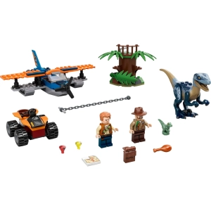 Constructor Lego Velociraptor Biplane Rescue Mission 75942