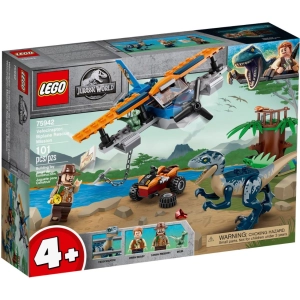 Lego Velociraptor Biplane Rescue Mission 75942