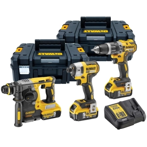 Juego de herramientas eléctricas DeWALT DCK368P3T