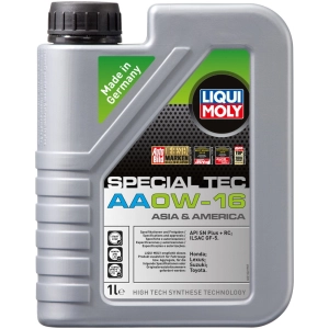 Aceite de motor Liqui Moly Special Tec AA 0W-16 1L