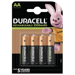 Acumulador / batería Duracell 4xAA 2500 mAh