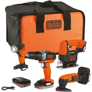 Juego de herramientas eléctricas Black&Decker BDCK123S2S