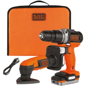 Juego de herramientas eléctricas Black&Decker BDCK121S1S