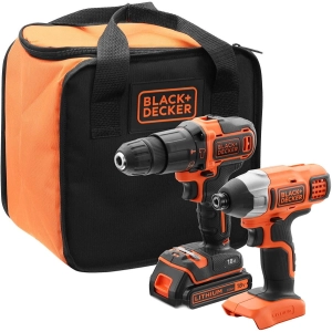 Juego de herramientas eléctricas Black&Decker BCK21S1S