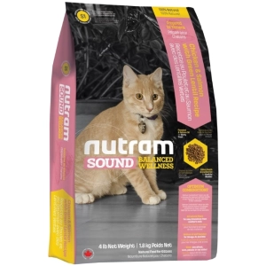 Comida para gatos Nutram S1 Sound Balanced Wellness 5,4 kg