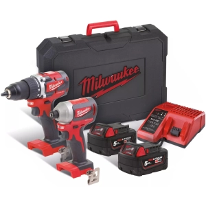 Juego de herramientas eléctricas Milwaukee M18 CBLPP2B-502C