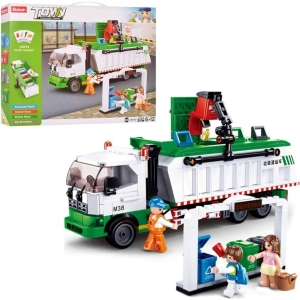 Constructor Sluban Garbage Truck M38-B0780