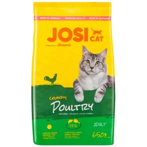 Comida para gatos Josera JosiCat Crunchy Poultry 0,65 kg