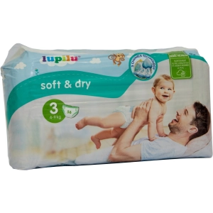 Pañales Lupilu Soft and Dry 3 / 56 pcs