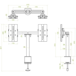 ErgoFount BTFS6-201DC