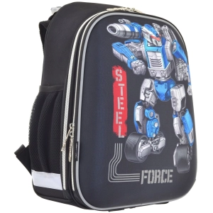 Mochila escolar 1 Veresnya H-12 Steel Force