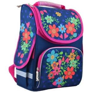 Mochila escolar Smart PG-11 Flowers Blue