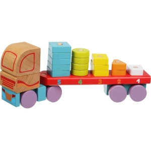 Constructor Cubika Truck with Geometric Shapes LM-13