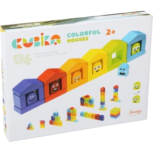 Constructor Cubika Colorful Houses 14866