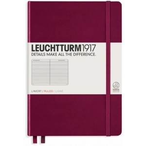 Bloc de notas Leuchtturm1917 Ruled Notebook Vinous