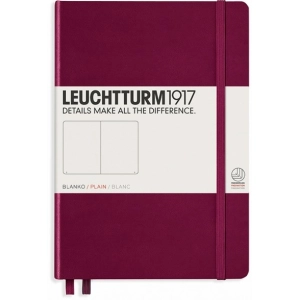 Bloc de notas Leuchtturm1917 Plain Notebook Vinous