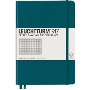 Bloc de notas Leuchtturm1917 Squared Notebook Pacific Green