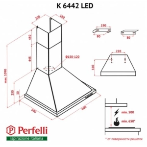 Perfelli K 6442 BL LED