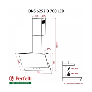 Perfelli DNS 6252 D 700 SG LED