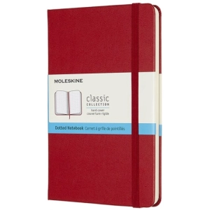 Bloc de notas Moleskine Dots Notebook Red