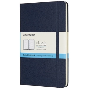 Bloc de notas Moleskine Dots Notebook Sapphire