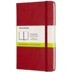 Bloc de notas Moleskine Plain Notebook Red