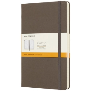 Bloc de notas Moleskine Ruled Notebook Large Brown