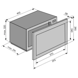 VENTOLUX MWBI 25 G BK TC