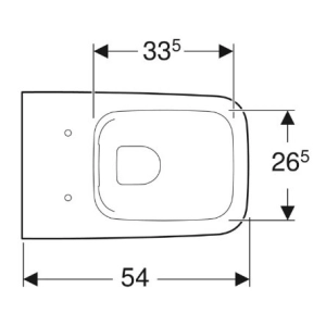 Geberit iCon Square 201950000