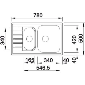 Blanco Livit 6S Compact 515117