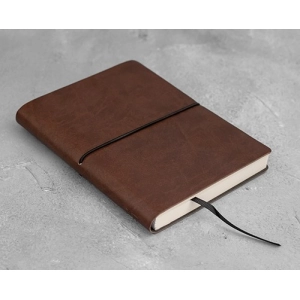 Ciak Ruled Notebook Medium Brown