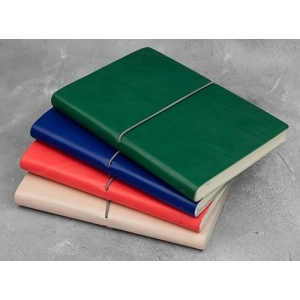 Ciak Plain Notebook large Red