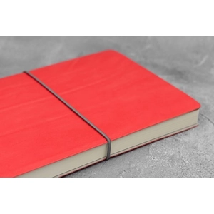 Ciak Plain Notebook large Red