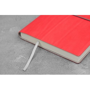 Ciak Plain Notebook large Red