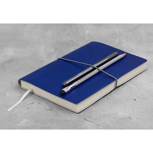 Ciak Plain Notebook large Blue