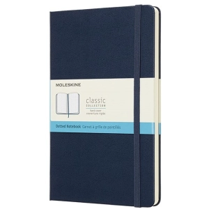 Bloc de notas Moleskine Dots Notebook Large Sapphire