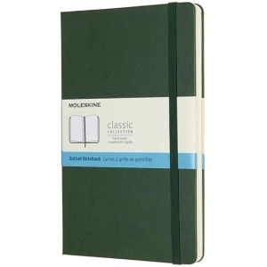 Bloc de notas Moleskine Dots Notebook Large Green