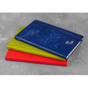 Moleskine Harry Potter 4/7 Ruled Notebook Red