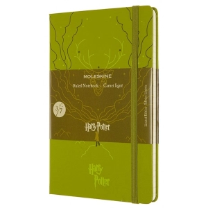 Bloc de notas Moleskine Harry Potter 3/7 Ruled Notebook Olive