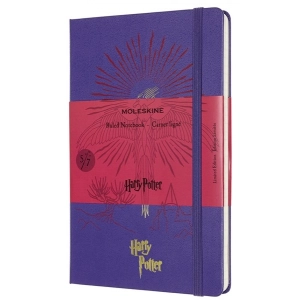 Bloc de notas Moleskine Harry Potter 5/7 Ruled Notebook Purple