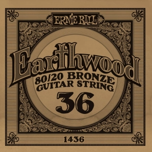 Cadenas Ernie Ball Single 80/20 Bronze 36