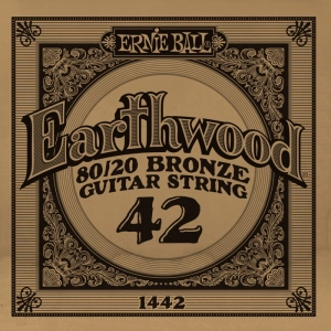 Cadenas Ernie Ball Single 80/20 Bronze 42