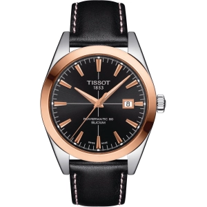 Relojes TISSOT Gentleman Powermatic 80 Silicium Solid 18k Gold Bezel T927.407.46. 051.00