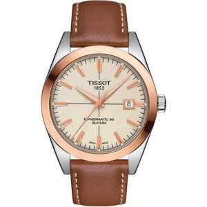 Reloj TISSOT Gentleman Powermatic 80 Silicium Solid 18k Gold Bezel T927.407.46.261.00