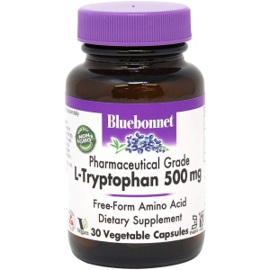 Aminoácidos Bluebonnet Nutrition L-Tryptophan 500 mg 30 cap