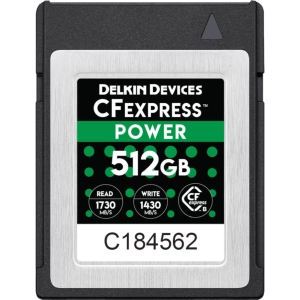 Tarjeta de memoria Delkin Devices POWER CFexpress 512Gb